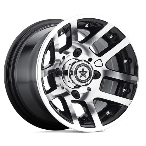 FA141 SHIFT 10X7 MACH GLOSS BLACK -25MM